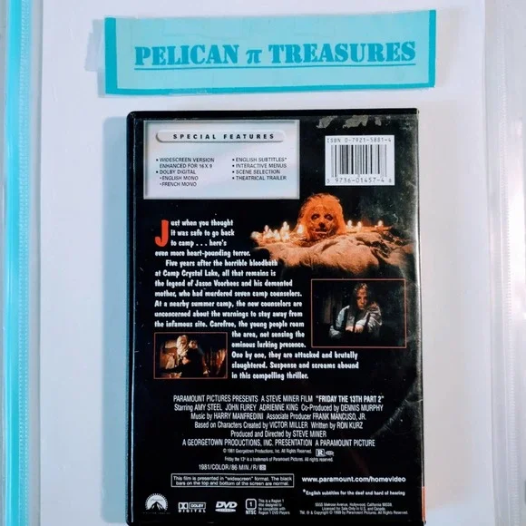 Friday The 13th Part 2 DVD - Picture 2 of 6
